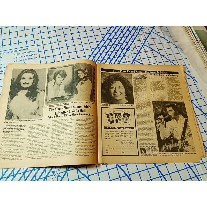 Elvis Presley Modern People Newspaper Special 2nd Anniversary Tribute