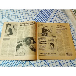 Elvis Presley Modern People Newspaper Special 2nd Anniversary Tribute
