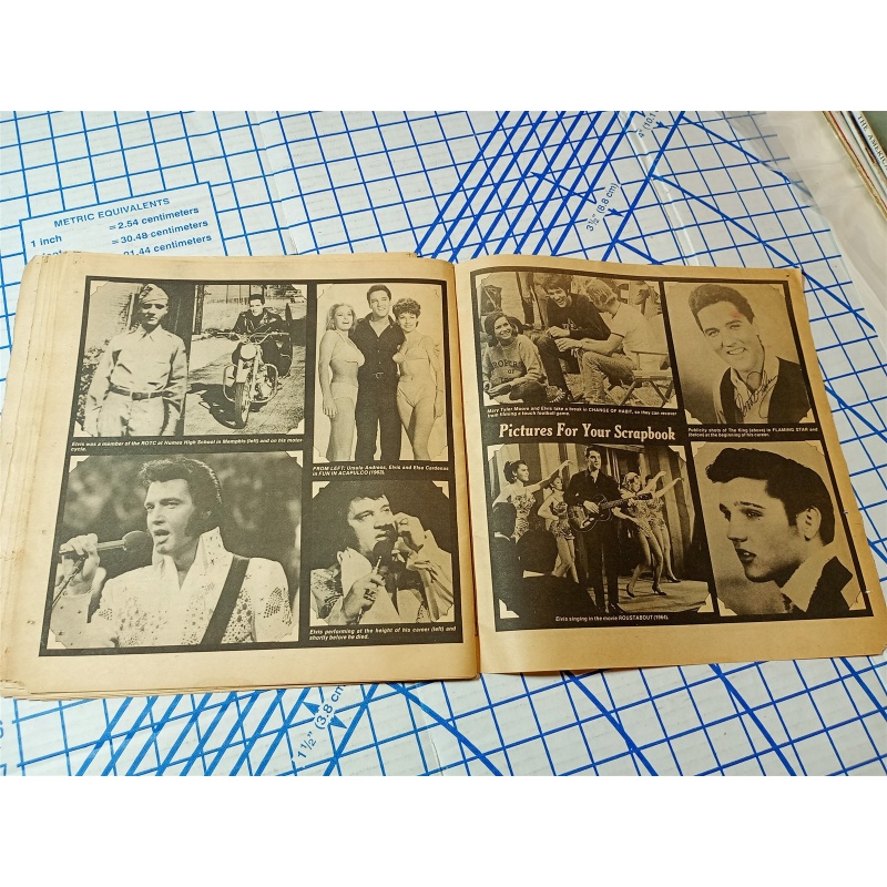 Elvis Presley Modern People Newspaper Special 2nd Anniversary Tribute