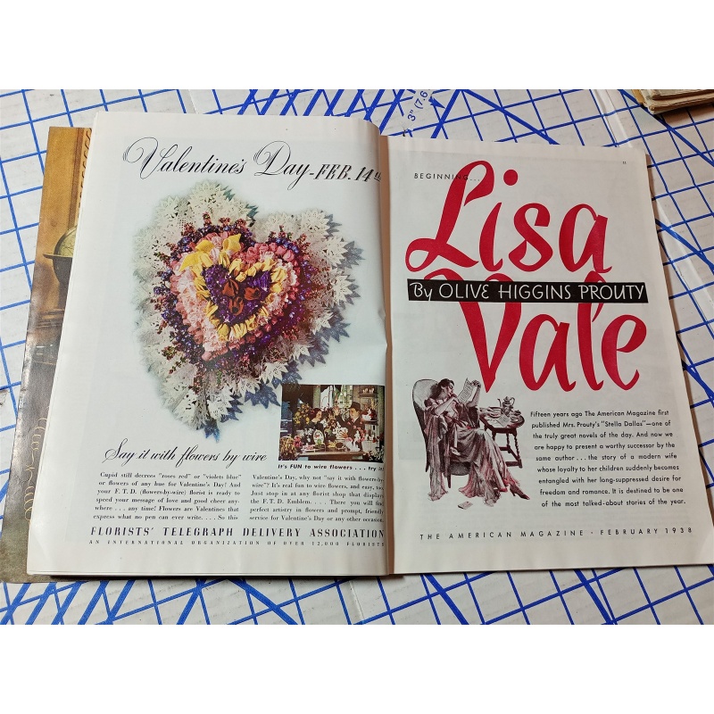 The American Magazine Lisa Vale Courtney Ryler Cooper February 1938 