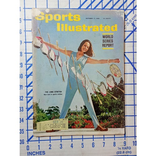 Sports illustrated NEWSSTAND issue World Series Report October 17 1960 