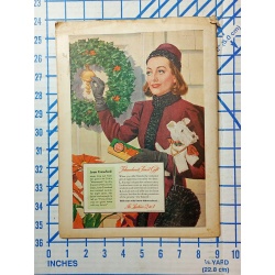 LIBERTY MAGAZINE ORIGINAL DEC 11 1937 ISSUE BEN SOLOWEY/ROOSEVELT COVER 