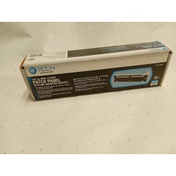 Commercial Electric 12-Port Category 5e Mini Patch Panel w/ 89D Mounting Bracket