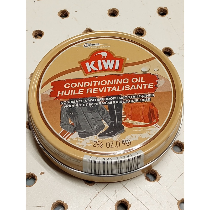 Kiwi, 2.625 OZ, Outdoor Conditioning Oil, To Nourish & Waterproof Smooth Leather