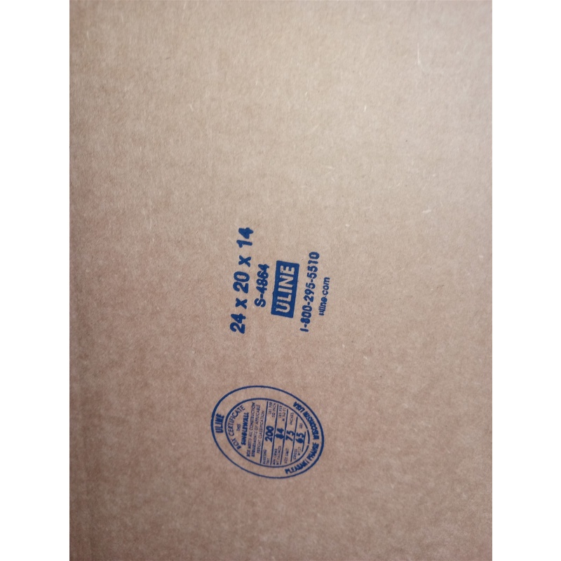 ULINE 24 x 20 x 14" Corrugated Cardboard Shipping Packing Boxes - S-4864