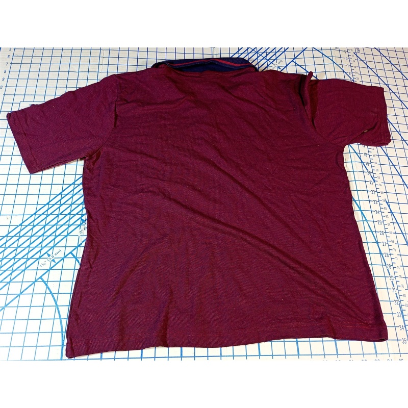 Outer Banks Mens Golf Polo Shirts - Size 2XL - XX - Navy / Wine