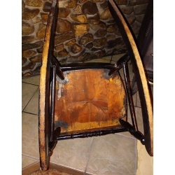 Very Nice Vintage Hand Painted Wodoen Rocking Chair