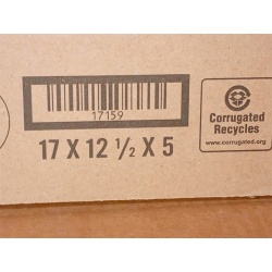 Cardboard Boxes - (17" x 12.5" x 5") - Shipping or Storage Containers