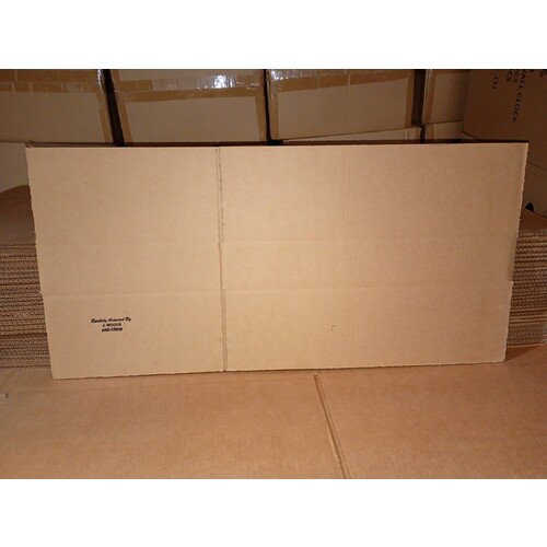 Cardboard Boxes - (20.5" x 11.5" x 3") - Shipping or Storage Containers