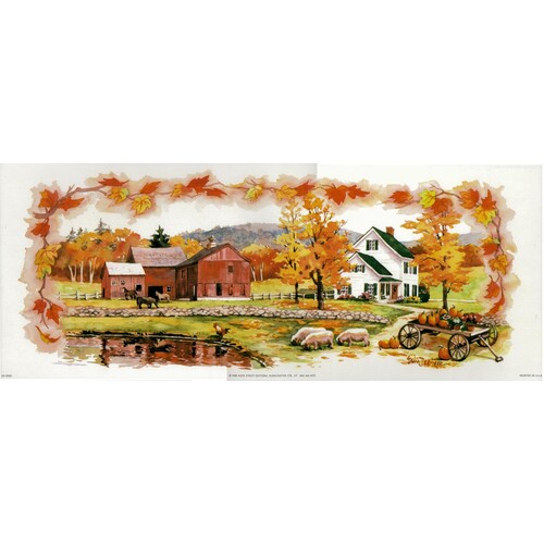 (8 x 20) Art Print ED0505 ERIN DERTNER AUTUMN HARVEST