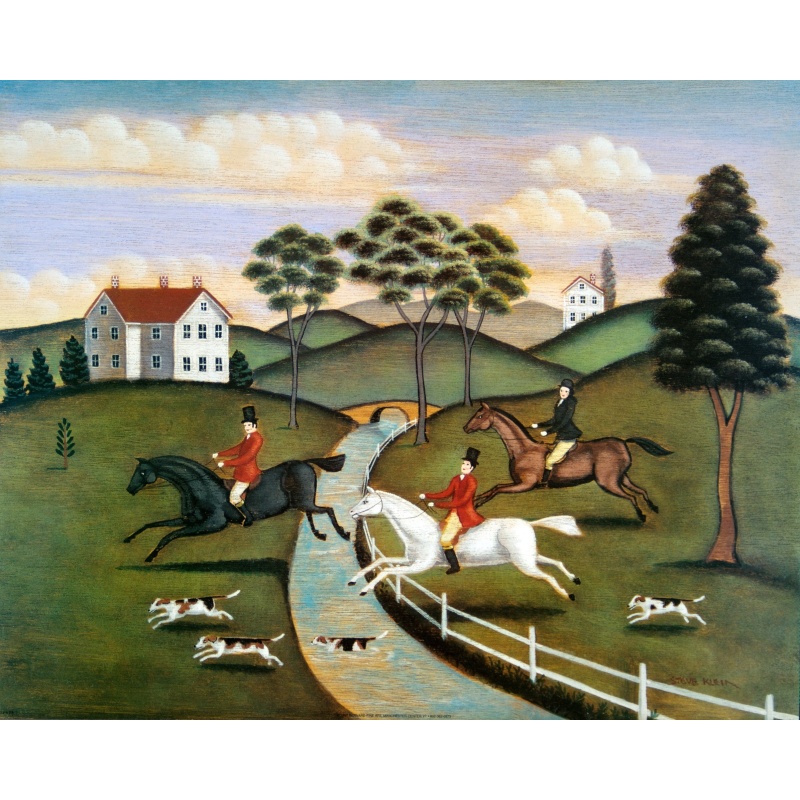 (16 x 20) Art Print SP428 Steven Klein Country Hunt Scenes II