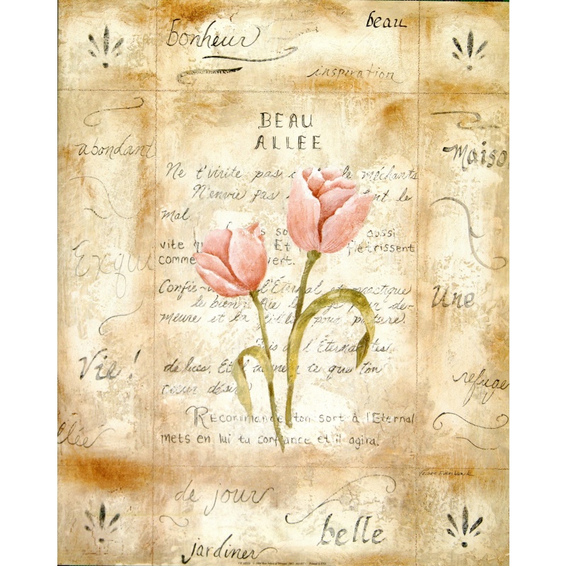 (16 x 20) Art Print VW10314 Valorie Evers Wenk - Beau Allee