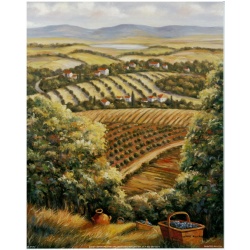 Lot of 5 (8 x 10) Art Print ZA0125 JOHN ZACCHEO - TUSCANY VISTA I