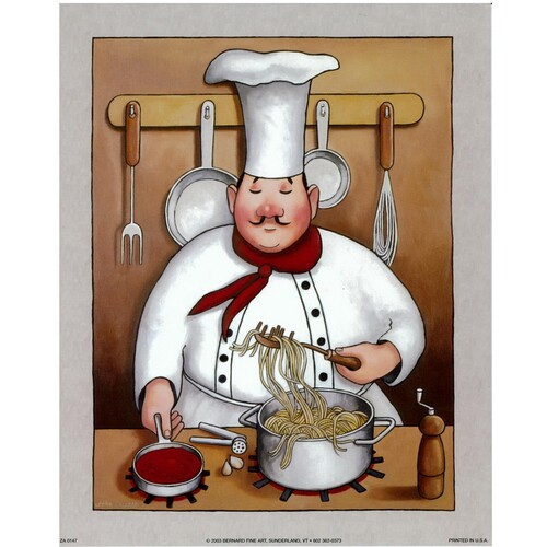 (8 x 10) Art Print ZA0147 JOHN ZACCHEO