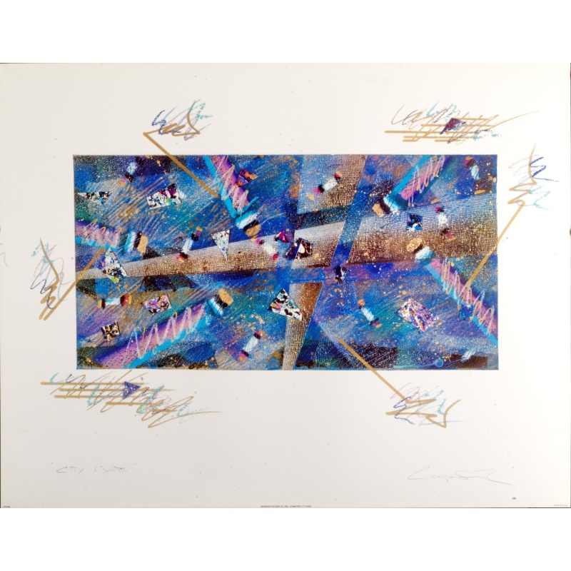 (22 x 28) Art Print PP2356 Coopersmith - City Lights