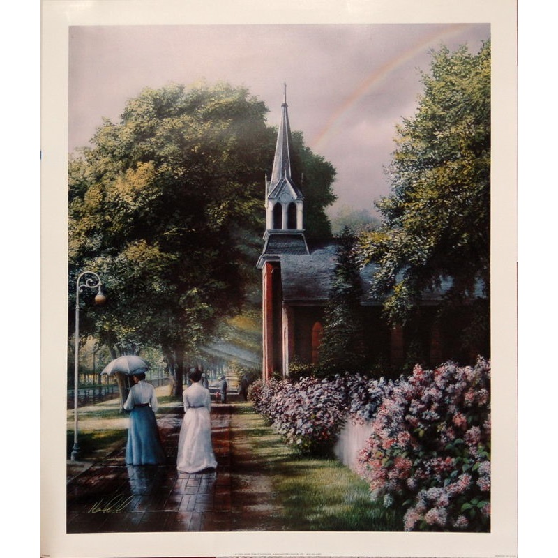 (18 x 22) Art Print KD0333 Kevin Daniel - After the Shower