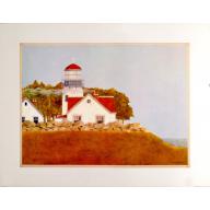 (22 x 28) Art Print PP504 R. Davey Lighthouse