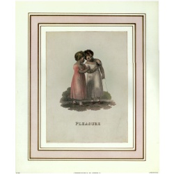 Lot of 3 (10 x 12) Art Print PO888 J. Ingwersen - The Four Virtues - Pleasure