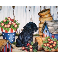 (16 x 20) Art Print MD0303 Jane Maday - I Didnt Do It