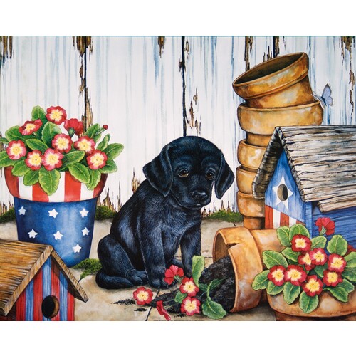 (16 x 20) Art Print MD0303 Jane Maday I Didnt Do It