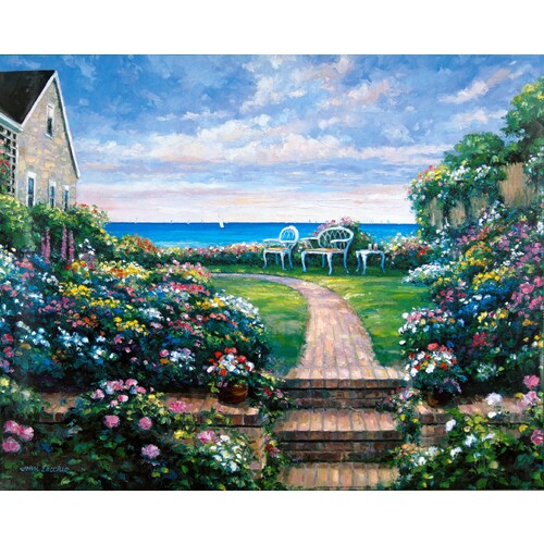 (16 x 20) Art Print ZA0315 JOHN ZACCHEO Coastal Fragrance