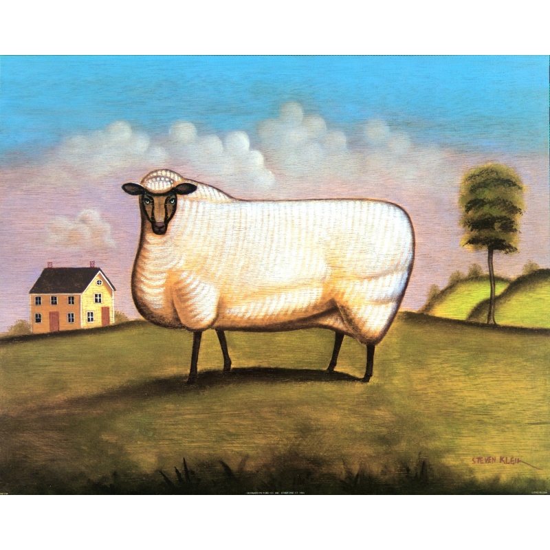 (16 x 20) Art Print AN1238 Steven Klein - Farm Animals IV