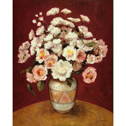(16 x 20) Art Print DL0372 DEBRA LAKE Rose Bouquet