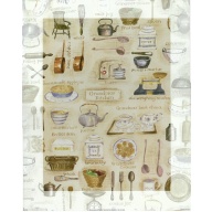 Lot of 2 (11 x 14) Art Print VB0220 Vicki Bowman - Grandmas Kitchen