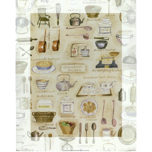 (11 x 14) Art Print VB0220 Vicki Bowman Grandmas Kitchen