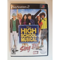 High School Musical: Sing It! #6 (PlayStation 2, 2007)