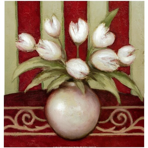 (12 x 12) Art Print DL4096 DEBRA LAKE Daisy Disco