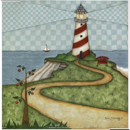 (10 x 10) Art Print BE2007 Robin Betterley Lighthouses