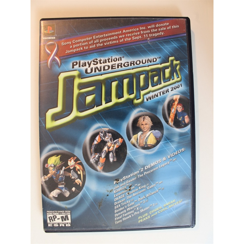PlayStation Underground Jampack: Winter 2001 #34 (PlayStation 2, 2001)