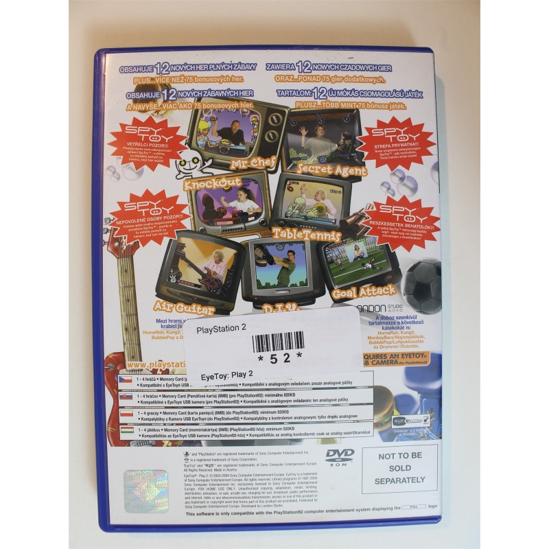 EyeToy: Play 2 #52 (PlayStation 2, 2005)