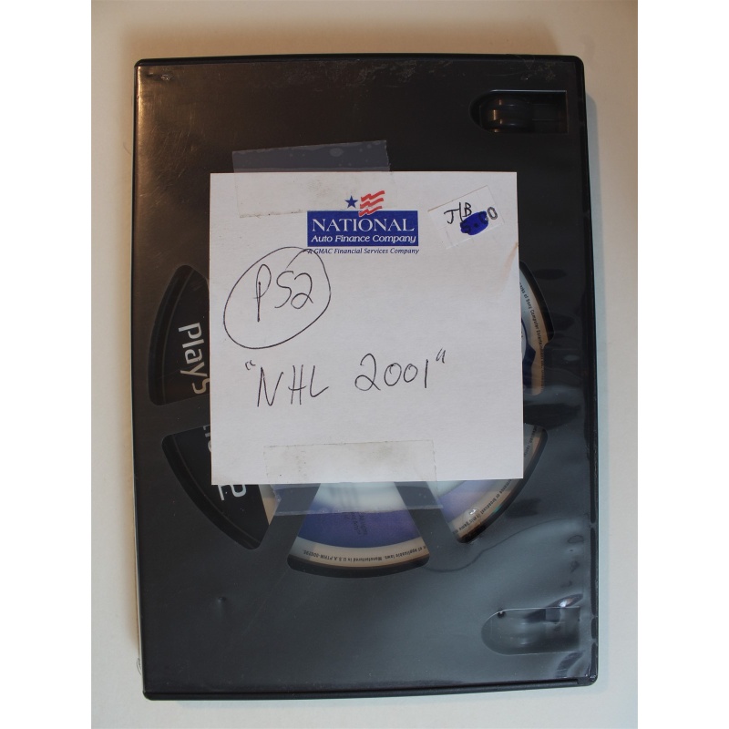 NHL 2001 #58 (PlayStation 2, 2000)