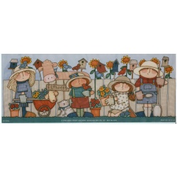 Lot of 10 (4 x 10) Art Print SD0402 Sue Dreamer - Barnyard Kids VI