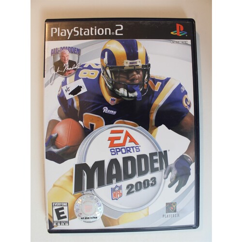 Madden NFL 2003 #103 (PlayStation 2, 2002)