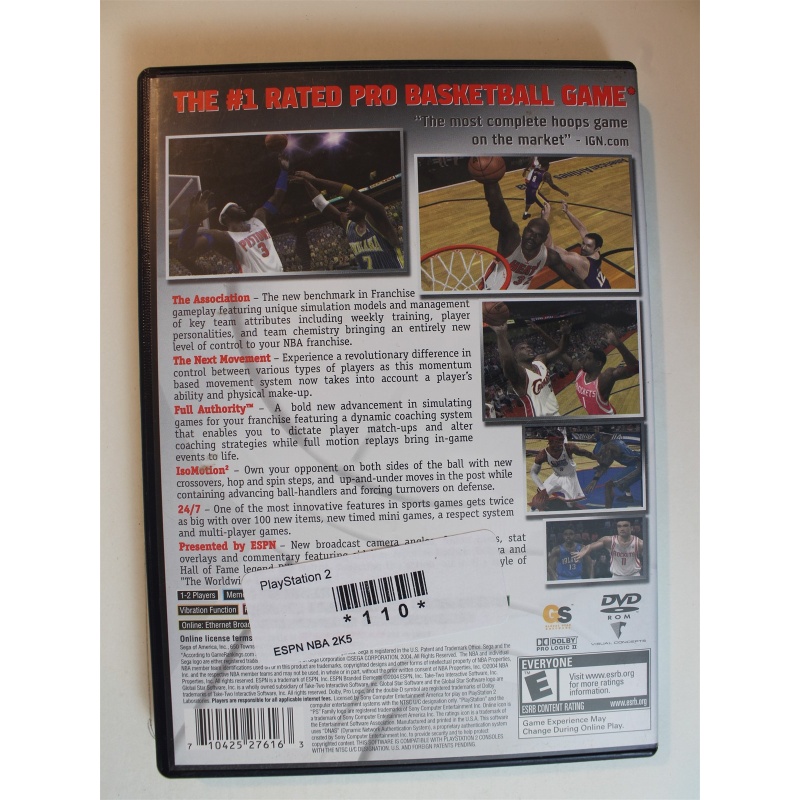 ESPN NBA 2K5 #110 (PlayStation 2, 2004)