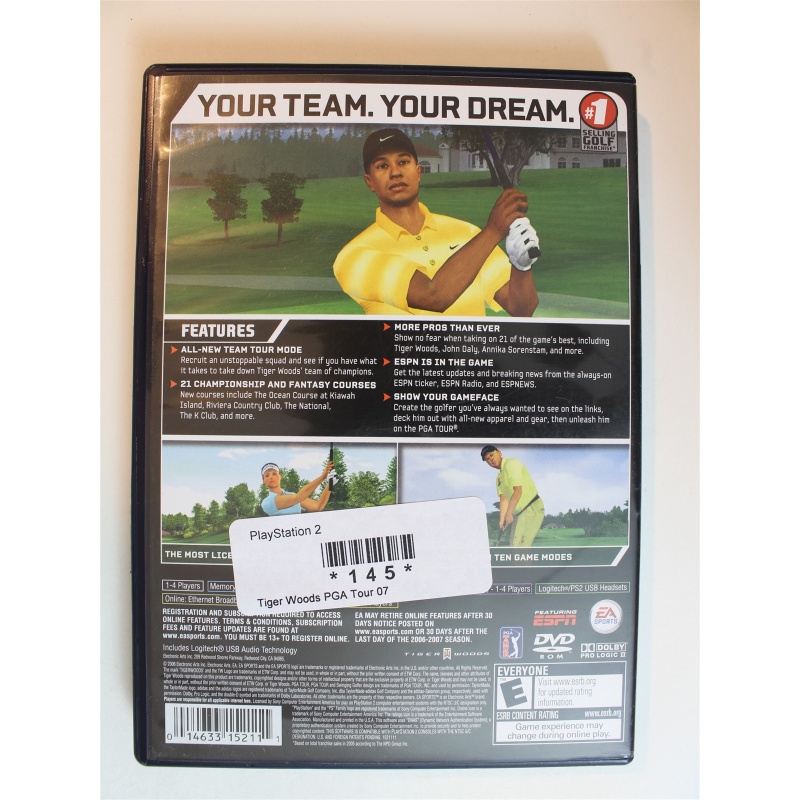 Tiger Woods PGA Tour 07 #145 (PlayStation 2, 2006)