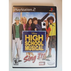 High School Musical: Sing It! #159 (PlayStation 2, 2007)