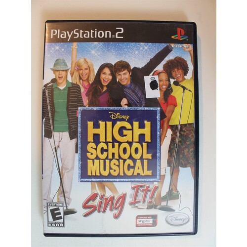 High School Musical: Sing It! #159 (PlayStation 2, 2007)