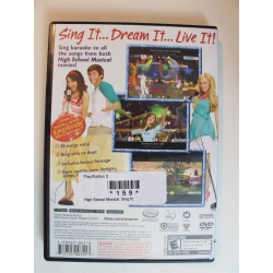 High School Musical: Sing It! #159 (PlayStation 2, 2007)
