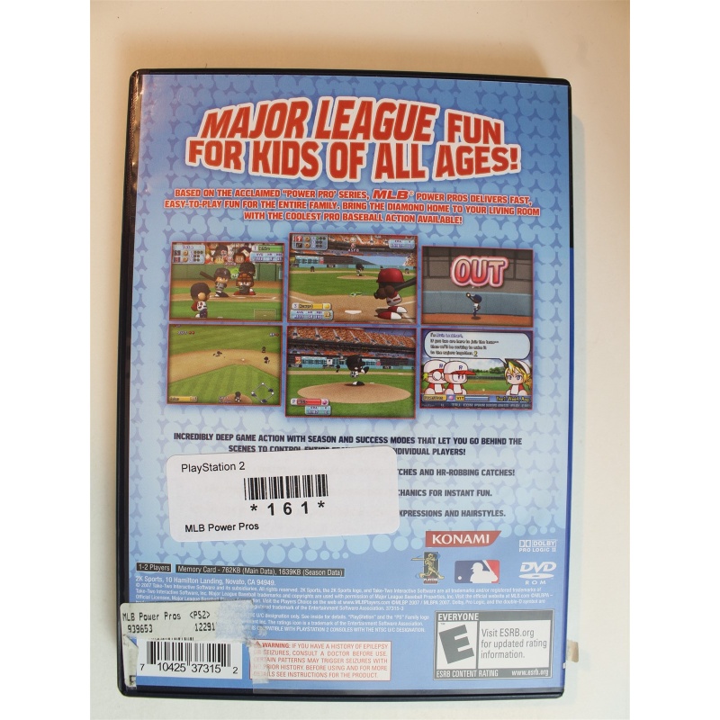 MLB Power Pros #161 (PlayStation 2, 2007)