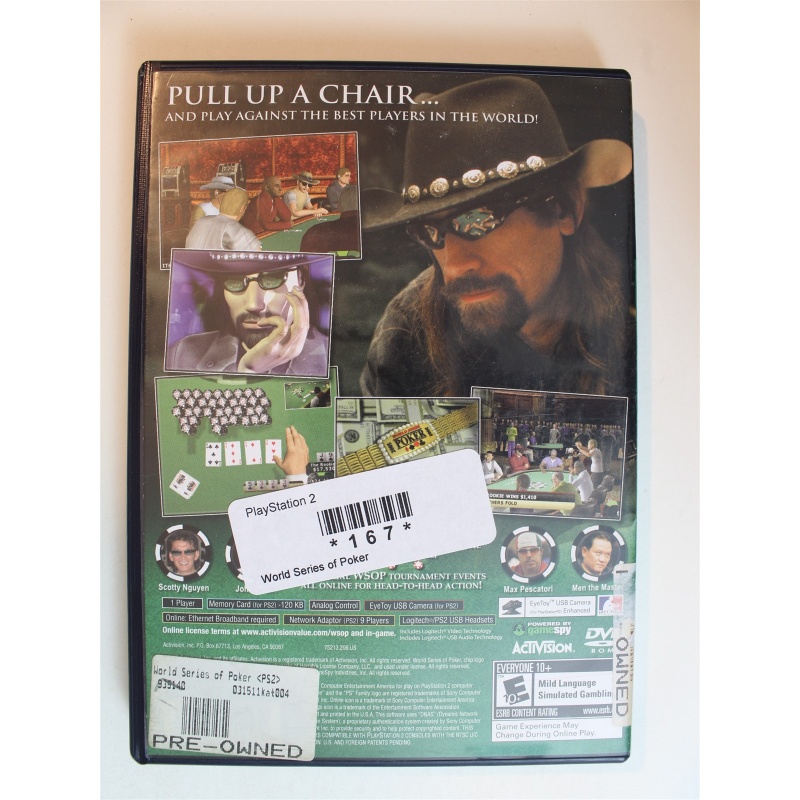 World Series of Poker #167 (PlayStation 2, 2005)