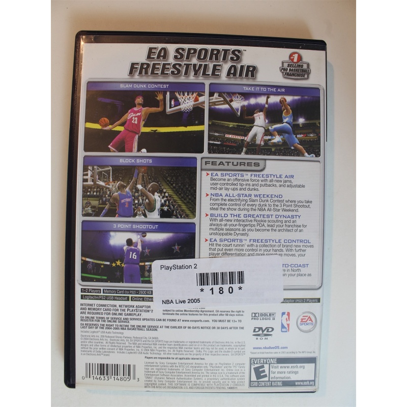 NBA Live 2005 #180 (PlayStation 2, 2004)