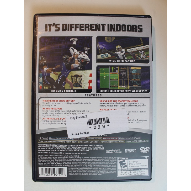 Arena Football #229 (PlayStation 2, 2006)