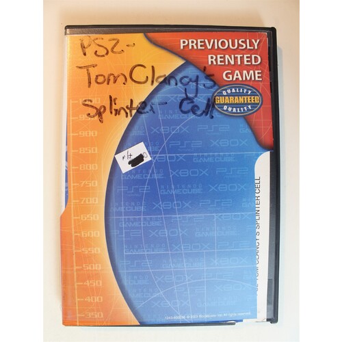 Tom Clancys Splinter Cell #254 (PlayStation 2, 2003)