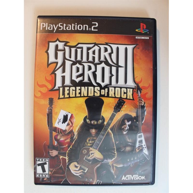 Guitar Hero III: Legends of Rock #255 (PlayStation 2, 2007)