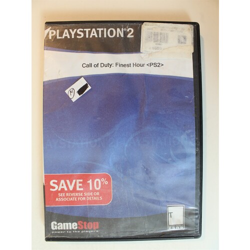 Call of Duty: Finest Hour #263 (PlayStation 2, 2004)