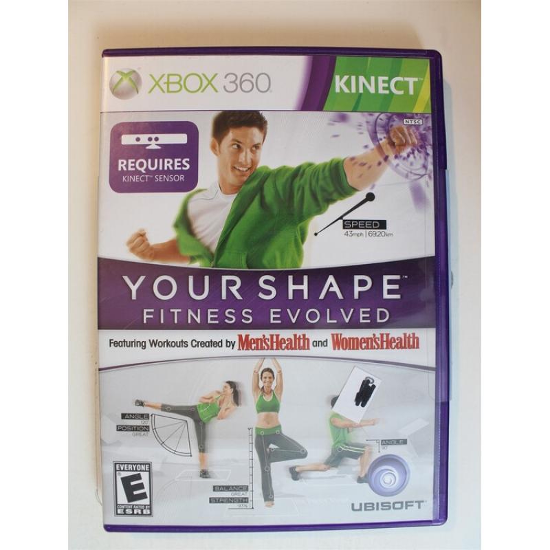 Your Shape: Fitness Evolved #275 (Xbox 360, 2010)